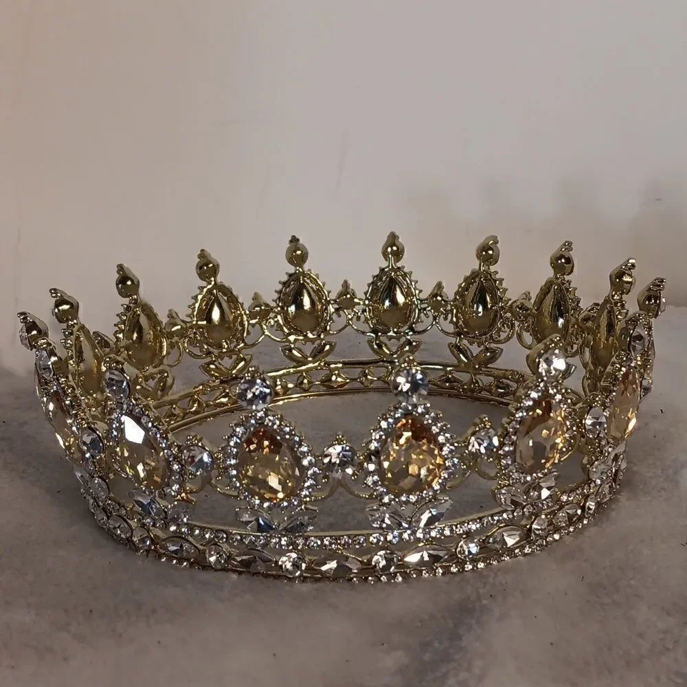 Gold Bridal Tiara